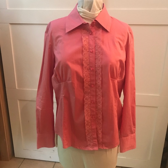 i.e. pink ladies blouse size large - Picture 1 of 6